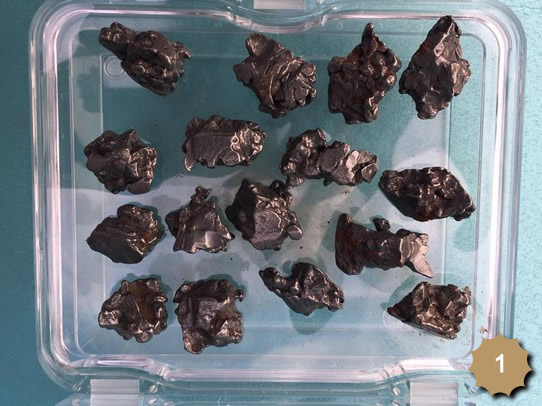Meteoritos por unidad