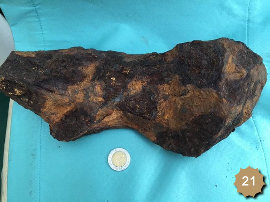 Meteoritos por unidad