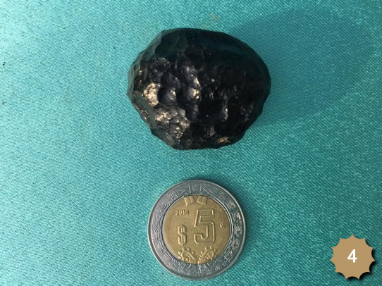Meteoritos por unidad