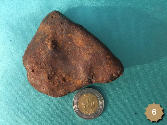 Meteoritos por unidad